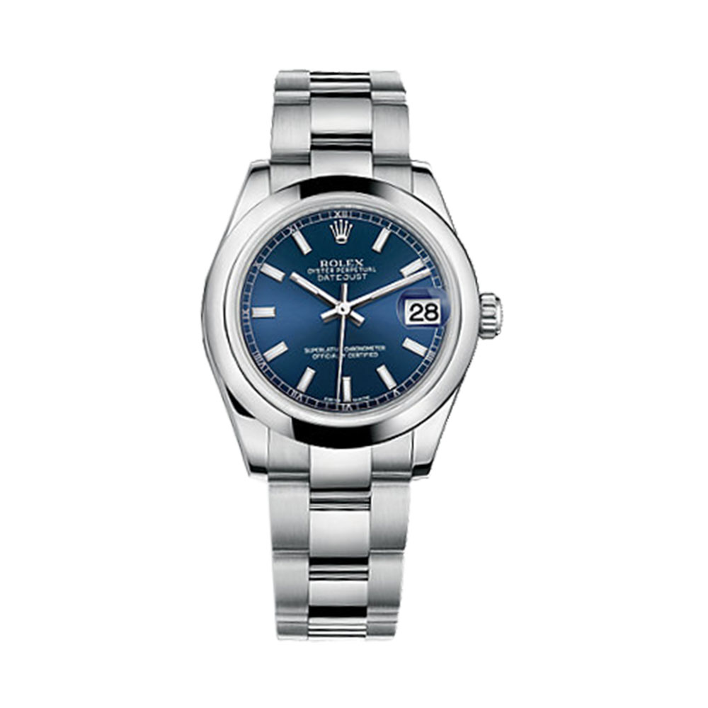 Datejust 31 178240 Stainless Steel Watch (Blue)