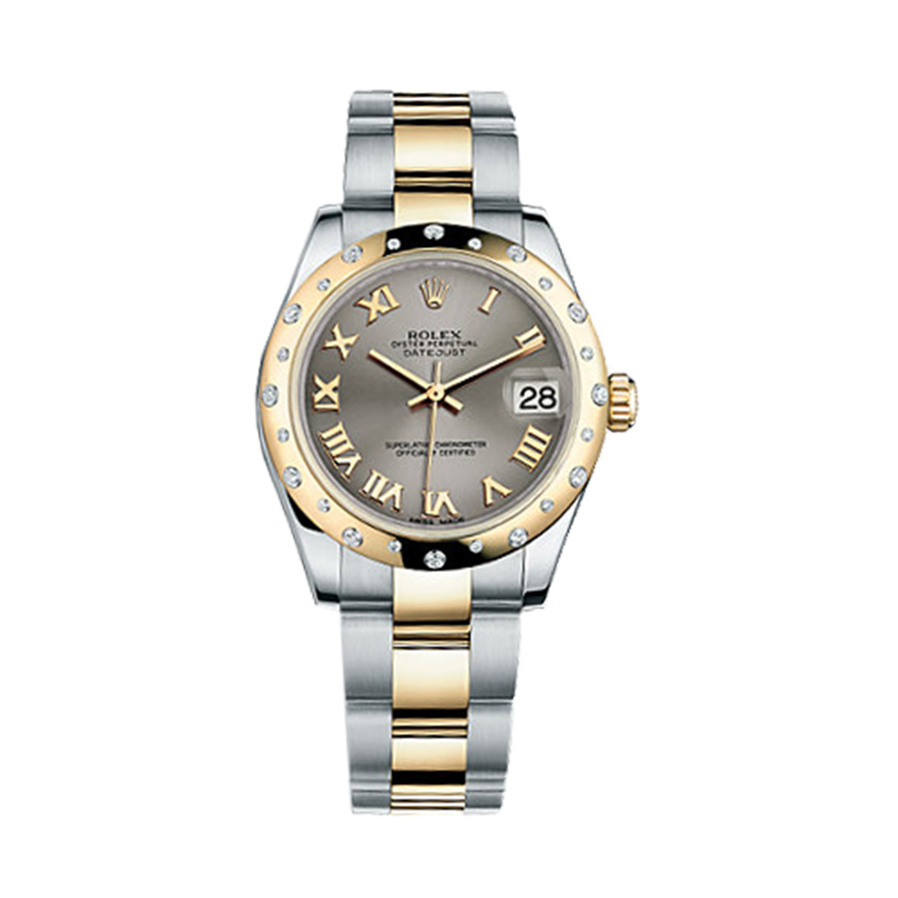 Datejust 31 178343 Gold & Stainless Steel Watch (Steel) - Click Image to Close