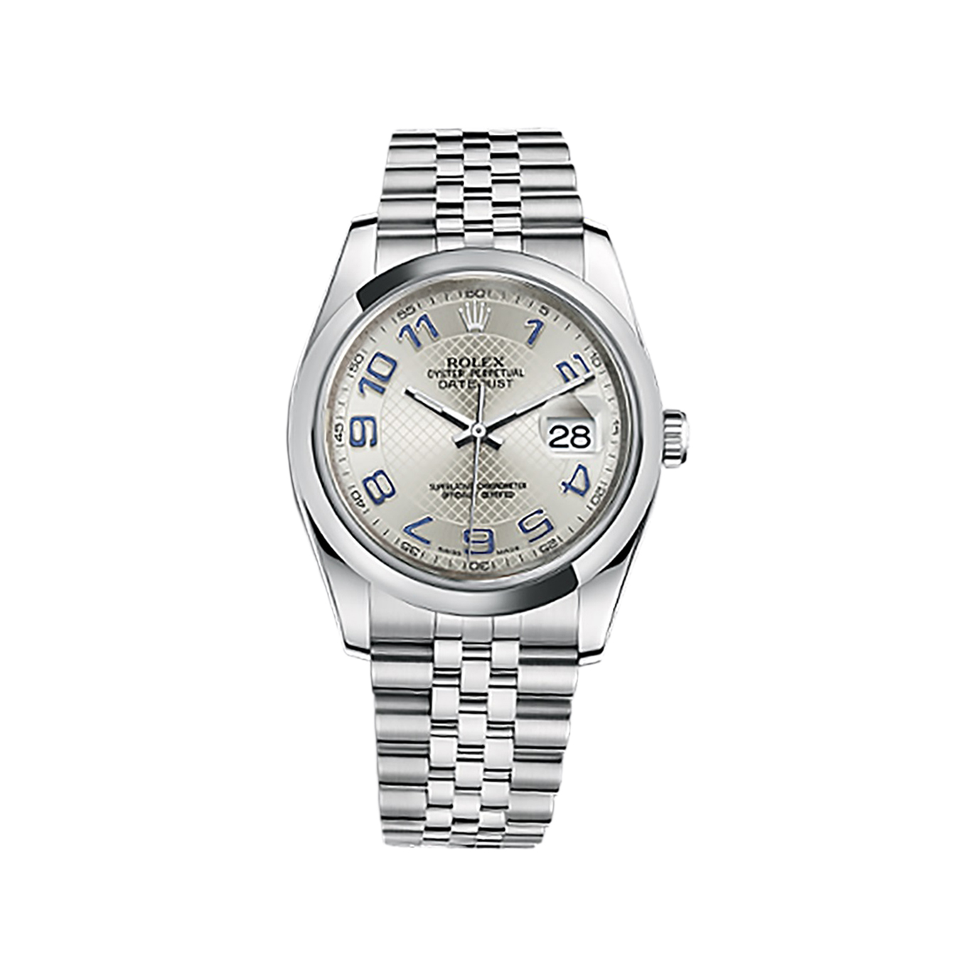 Datejust 36 116200 Stainless Steel Watch (Silver)