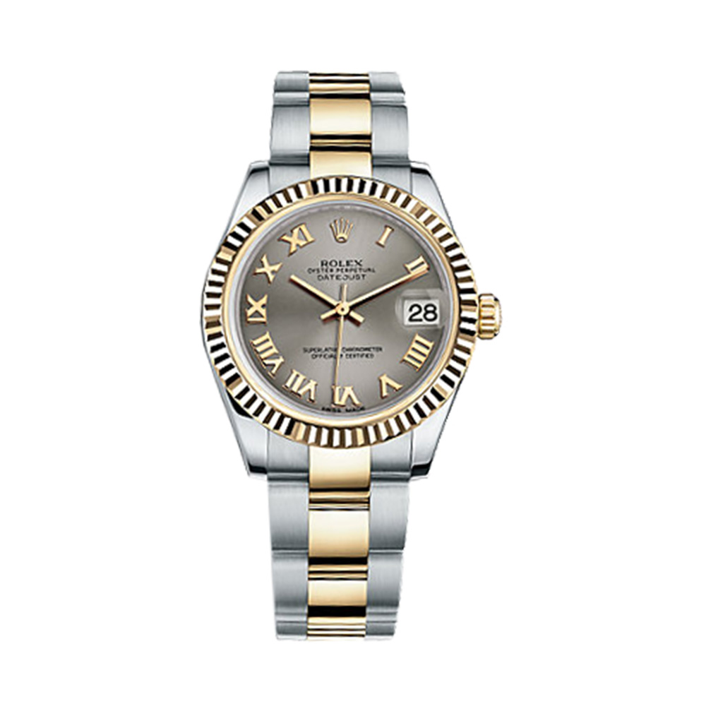 Datejust 31 178273 Gold & Stainless Steel Watch (Steel) - Click Image to Close