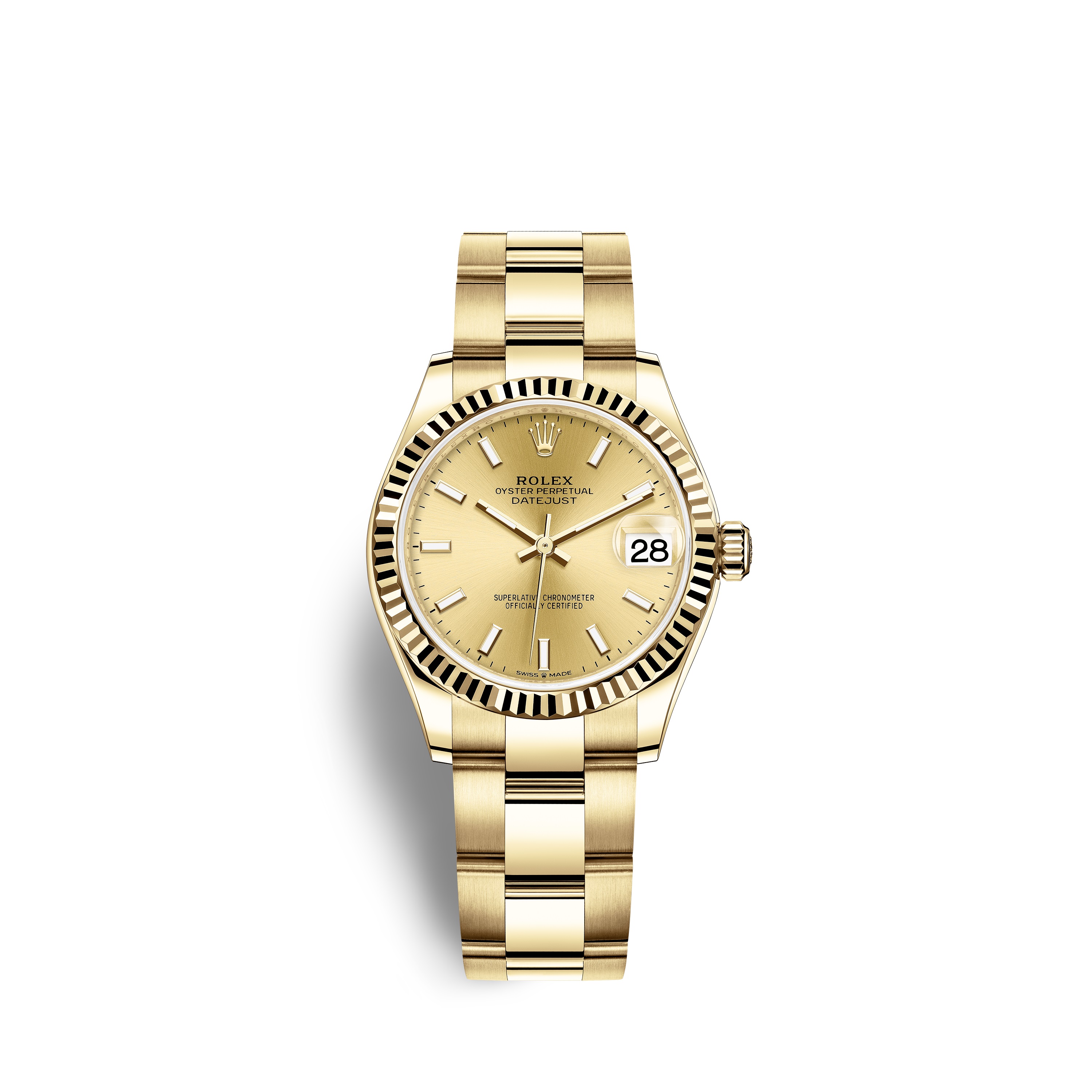 Datejust 31 278278 Gold Watch (Champagne-Colour)