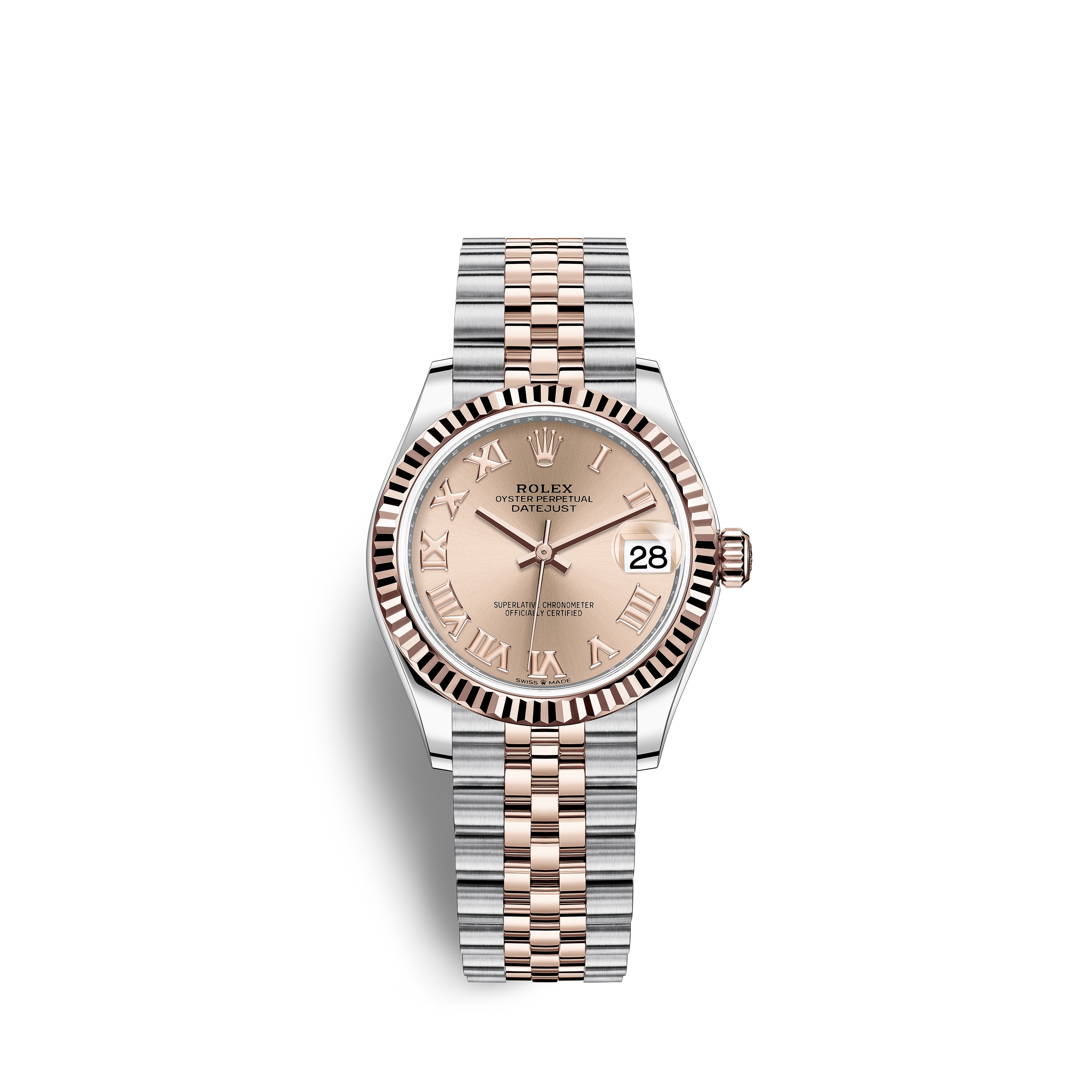 Datejust 31 278271 Rose Gold & Stainless Steel Watch (Rosé Colour)