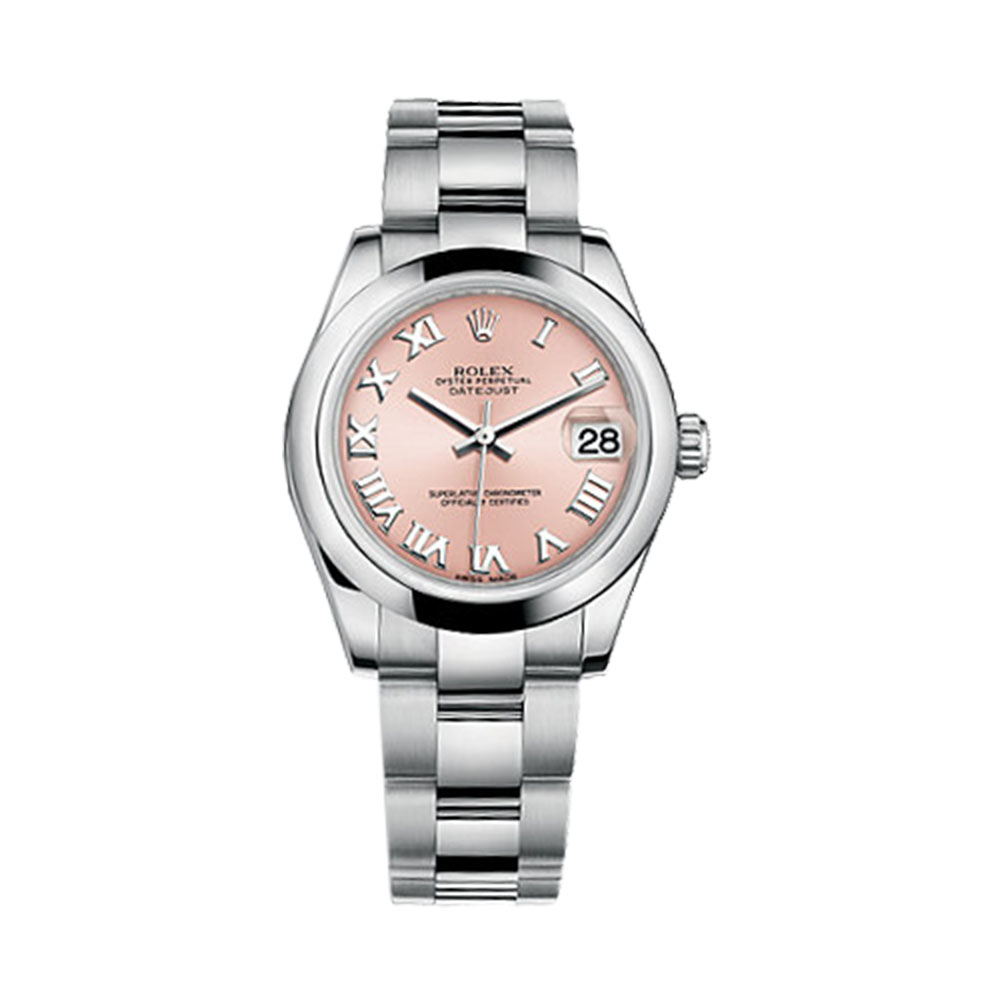 Datejust 31 178240 Stainless Steel Watch (Pink) - Click Image to Close