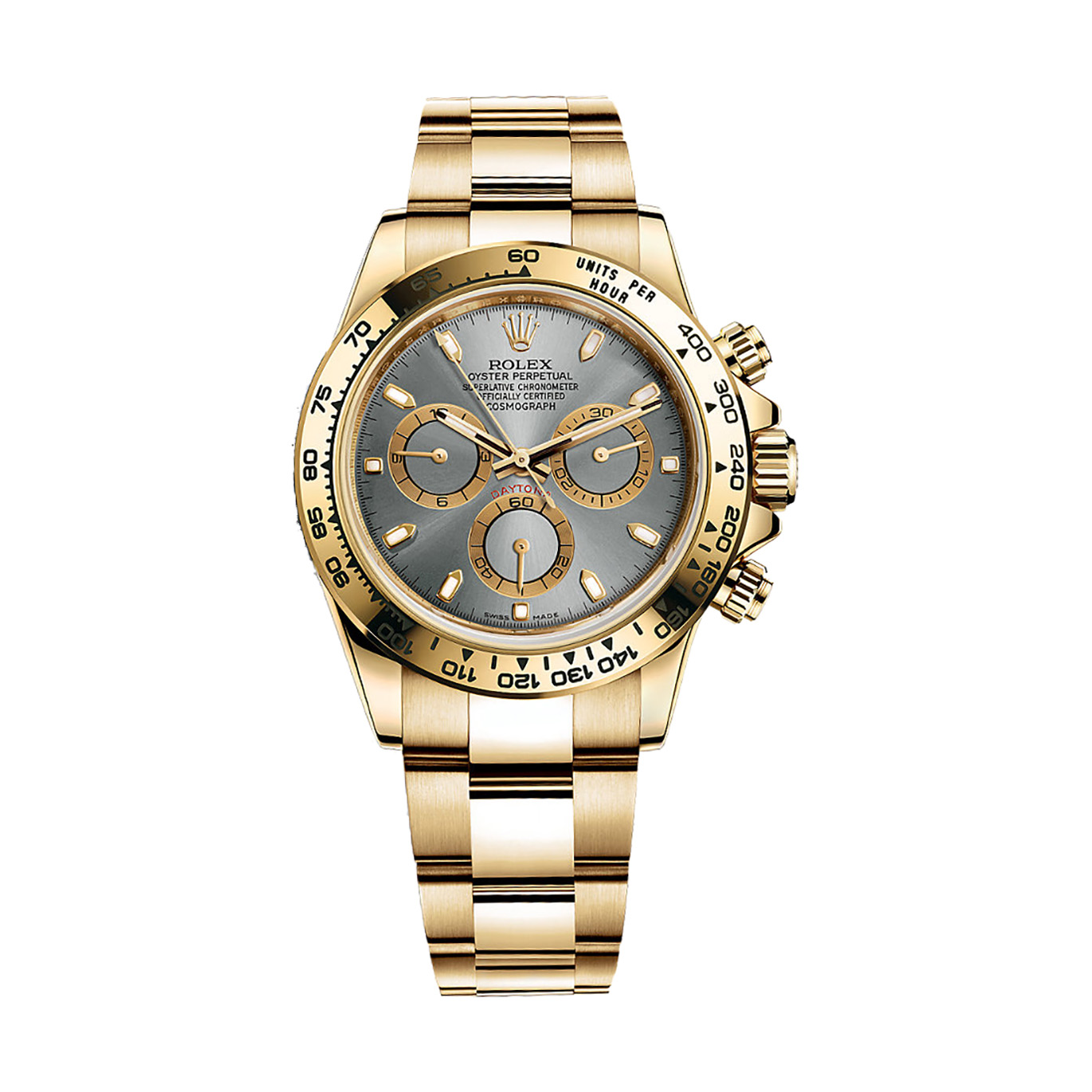 Cosmograph Daytona 116508 Gold Watch (Steel)
