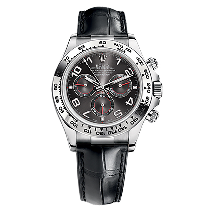 Cosmograph Daytona 116519 White Gold Watch (Slate)