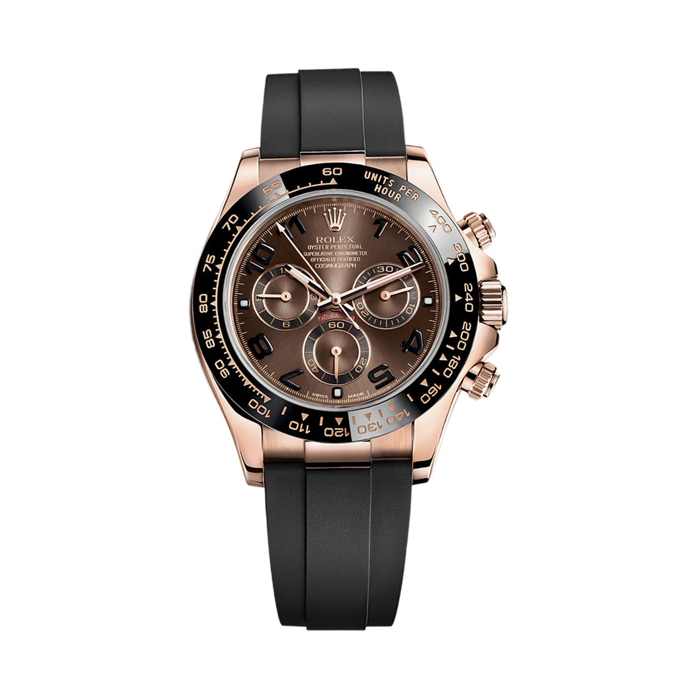 Cosmograph Daytona 116515LN Rose Gold Watch (Chocolate)