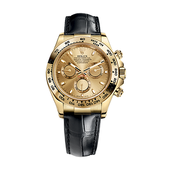 Cosmograph Daytona 116518 Gold Watch (Champagne)
