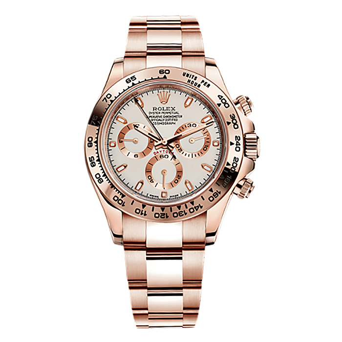 Cosmograph Daytona 116505 Rose Gold Watch (Ivory-Coloured)