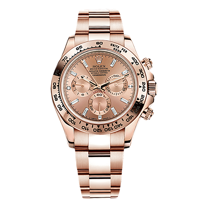 Cosmograph Daytona 116505 Rose Gold Watch (Pink)
