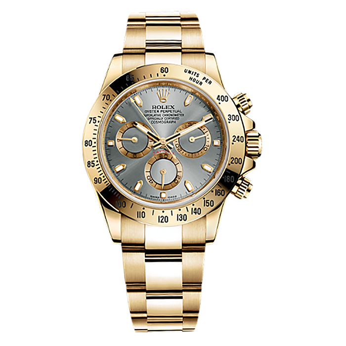 Cosmograph Daytona 116528 Gold Watch (Steel)