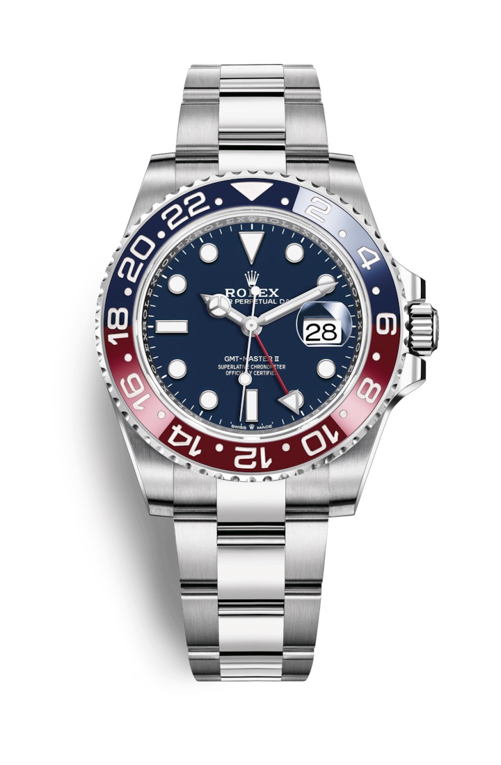 GMT-Master II 126719BLRO White Gold Watch (Blue)