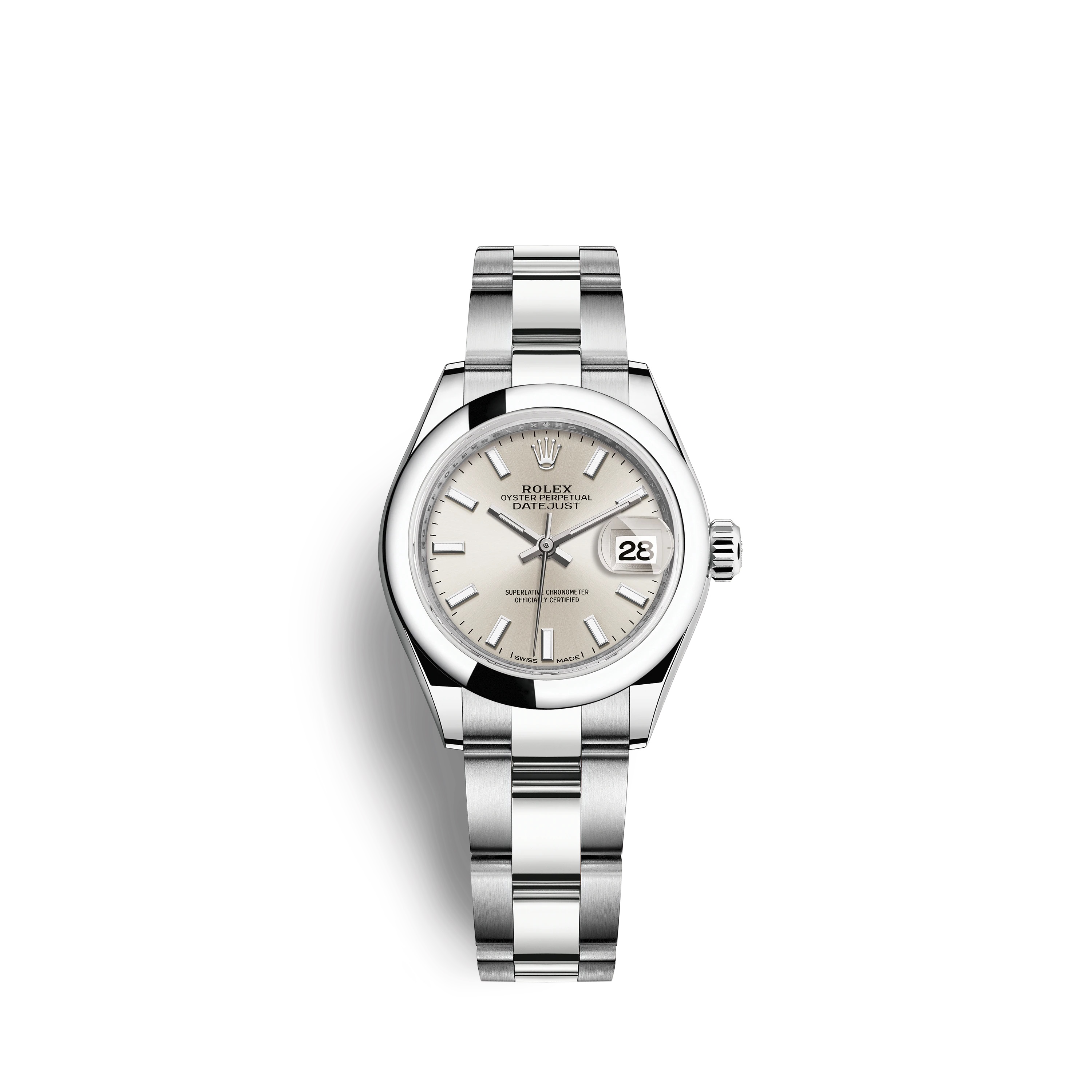 Lady-Datejust 28 279160 Stainless Steel Watch (Silver)