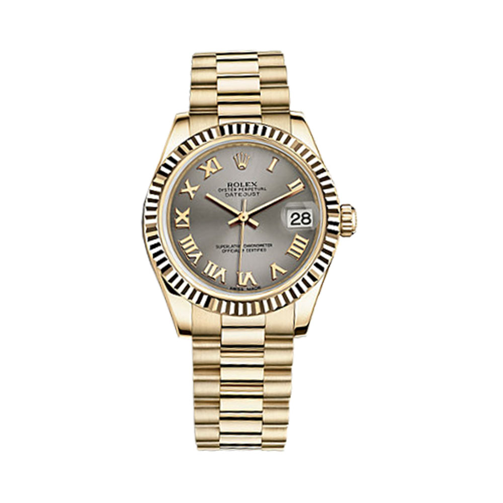 Datejust 31 178278 Gold Watch (Steel)
