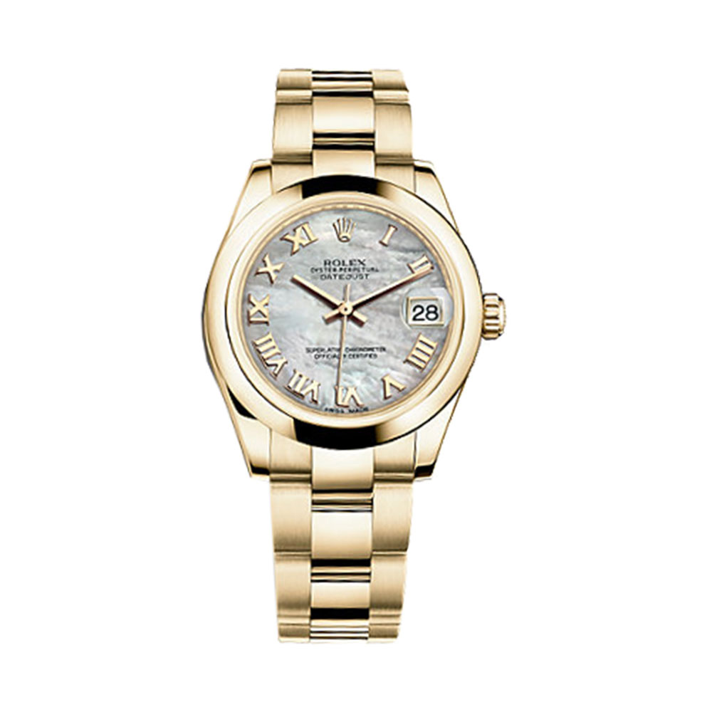 Datejust 31 178248 Gold Watch (White Mother-of-Pearl)
