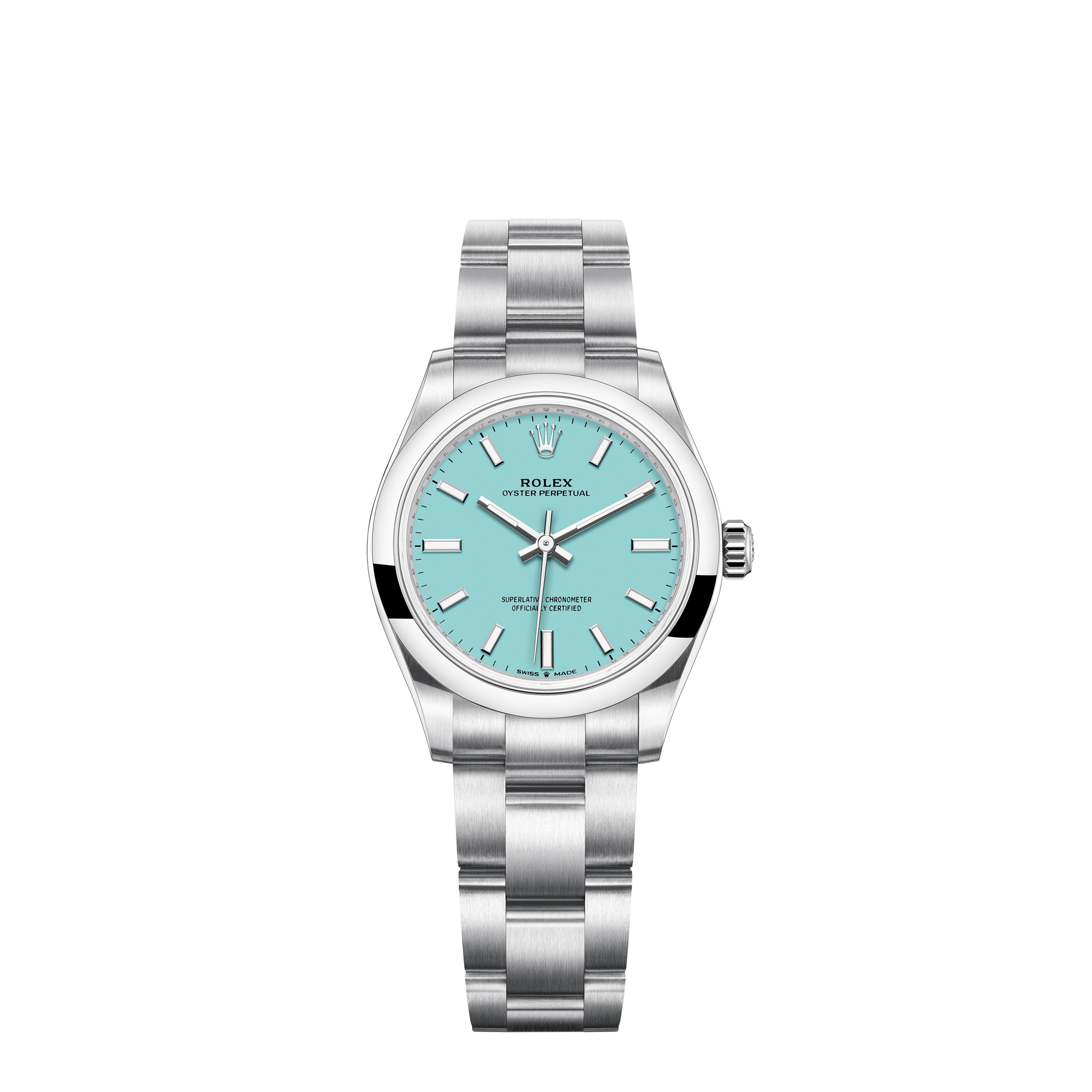 Oyster Perpetual 31 277200 Stainless Steel Watch (Turquoise Blue)
