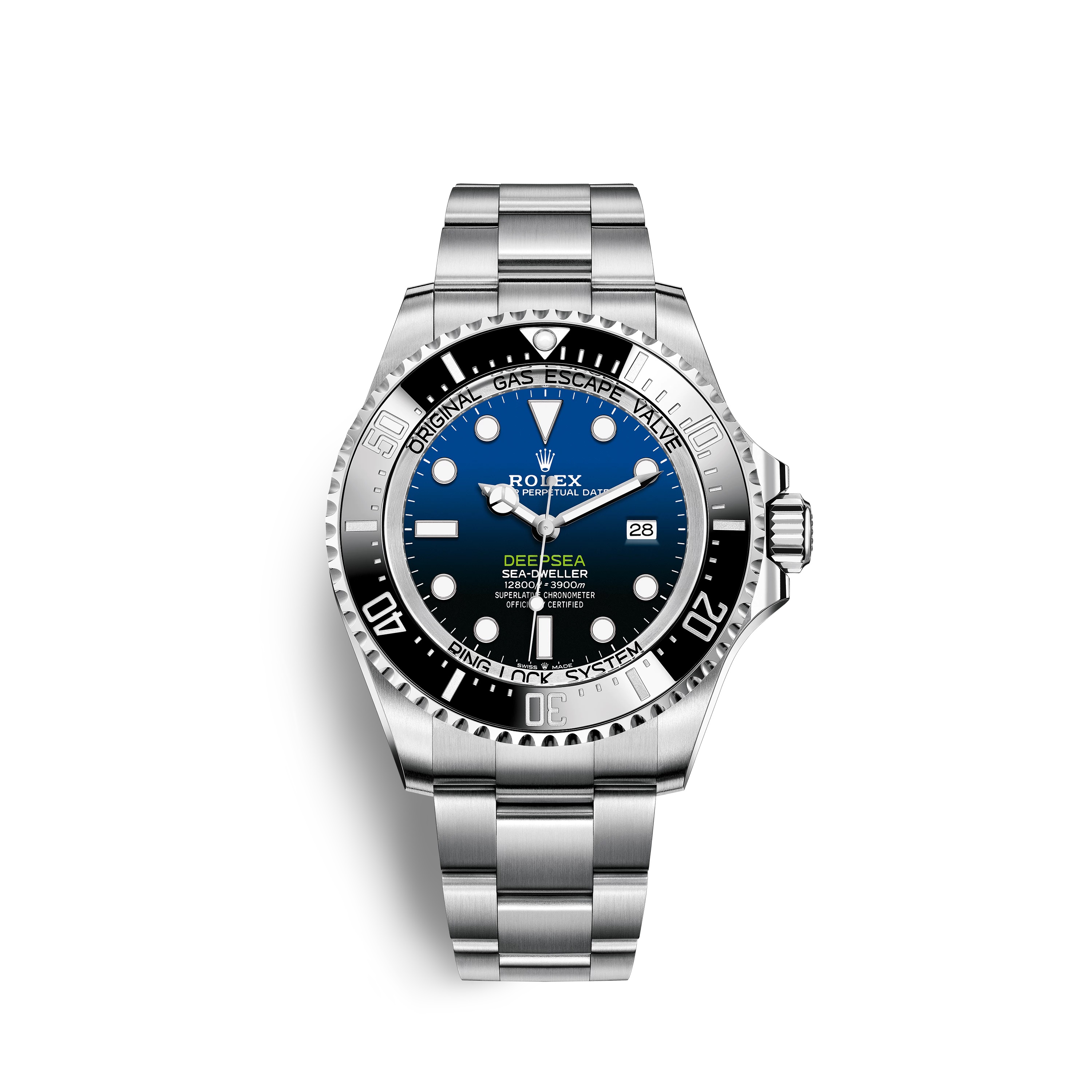 Deepsea “James Cameron” D-Blue Dial 126660 Stainless Steel Watch (D-Blue)