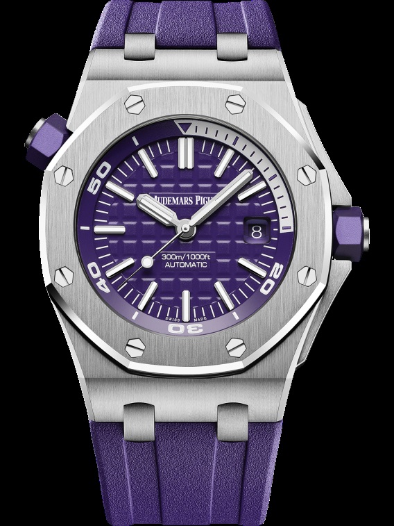 OFFSHORE DIVER Purple Dial 42mm - Click Image to Close