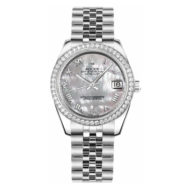 Datejust Diamond Women's Watch 31mm - Click Image to Close
