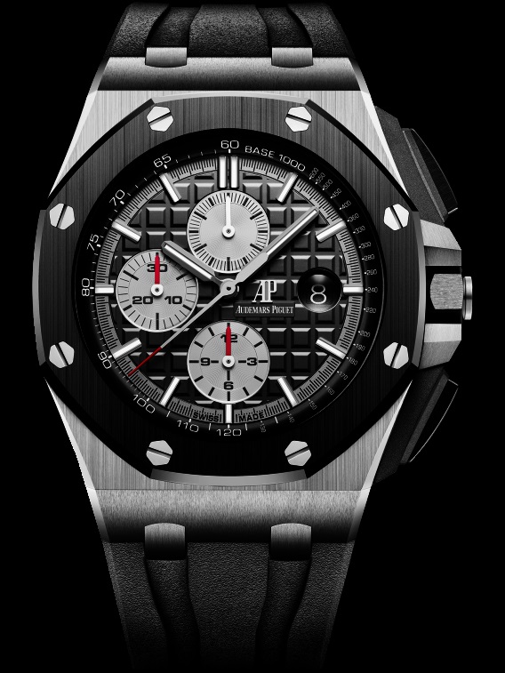 OFFSHORE Black Dial CHRONOGRAPH 44mm - Click Image to Close