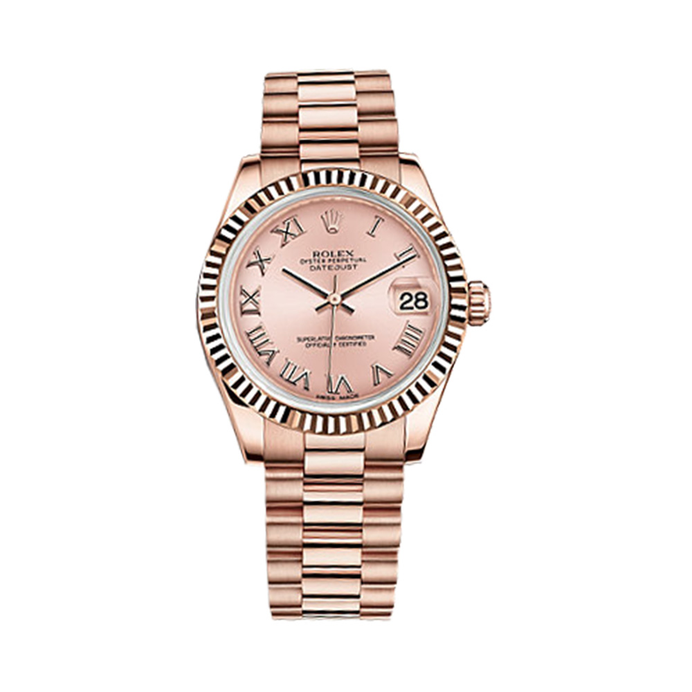 Datejust 31 178275f Rose Gold Watch (Pink)