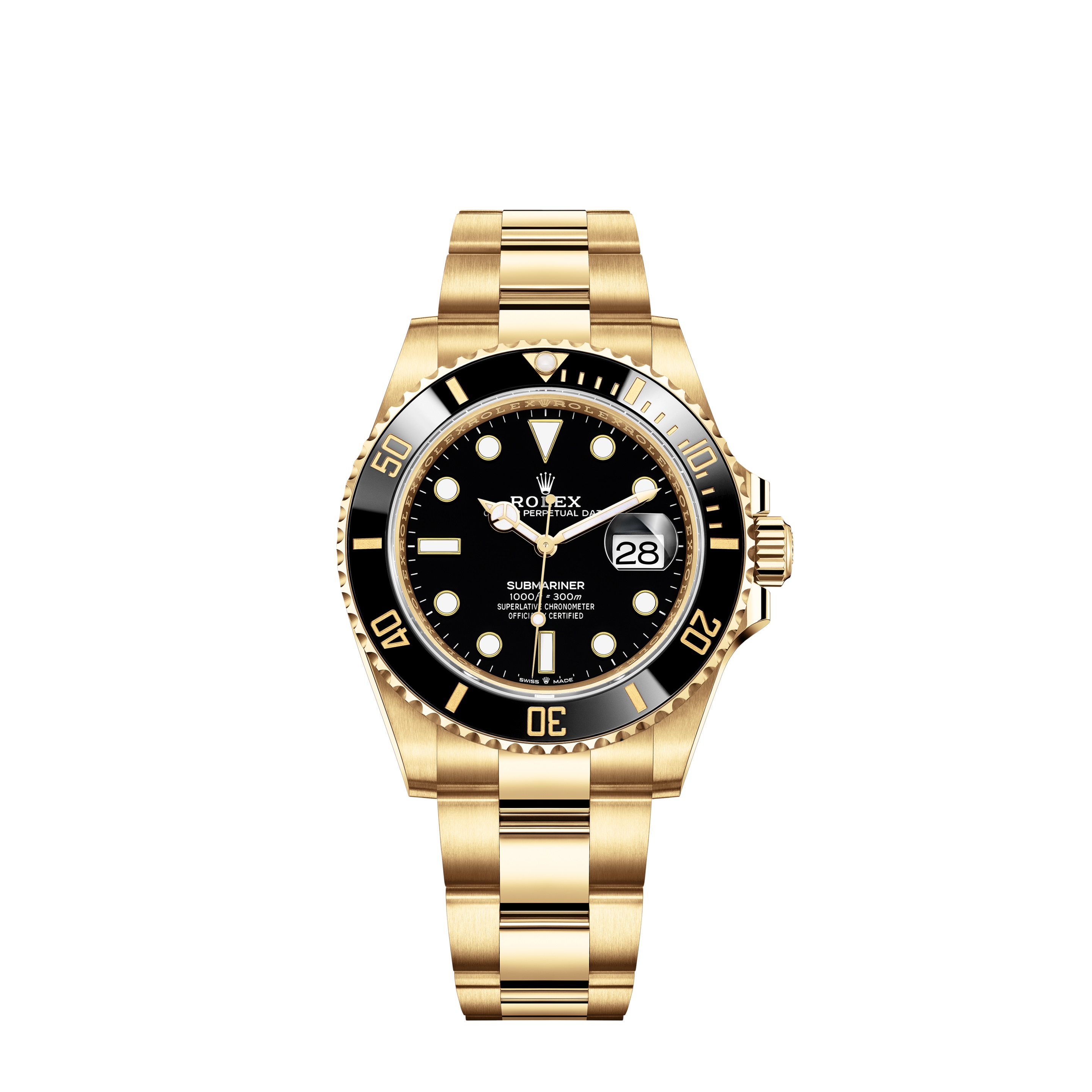 Submariner Date 126618LN Gold Watch (Black)